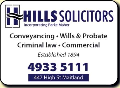 Photo: Hills Solicitors (Incorporating Parke Maher)